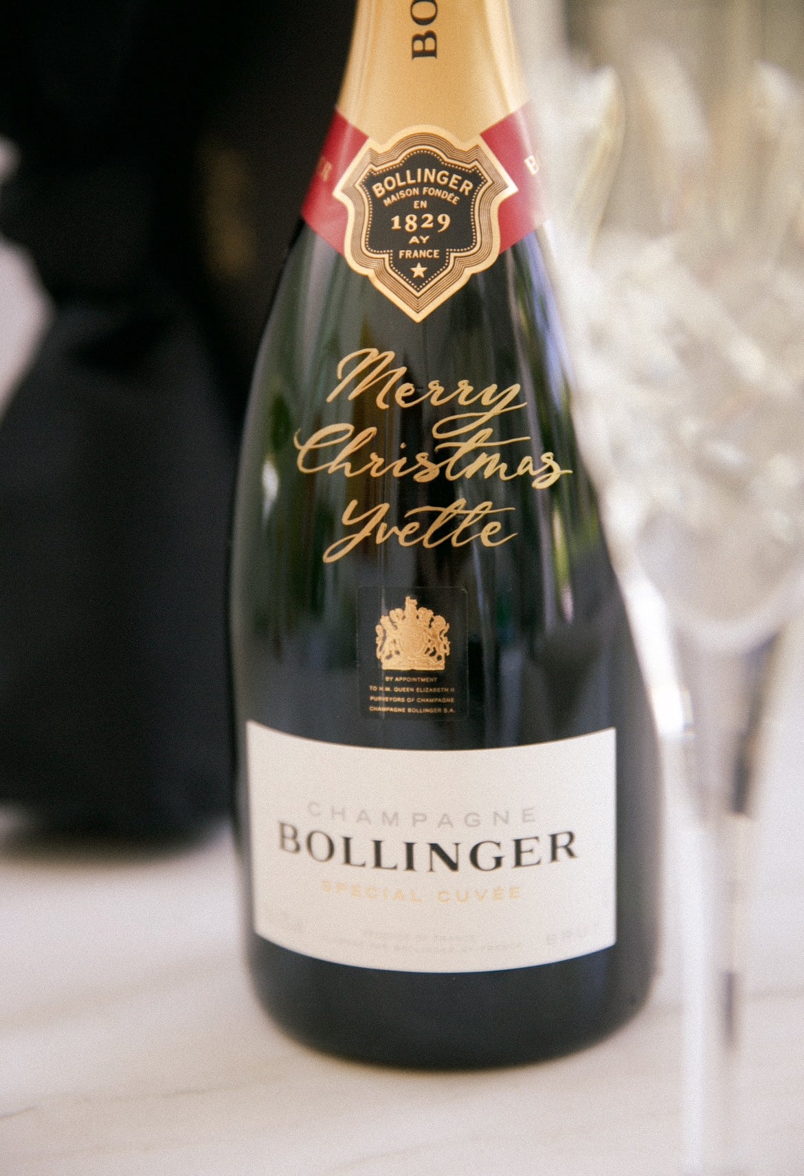 Personalised Bollinger Champagne Gift