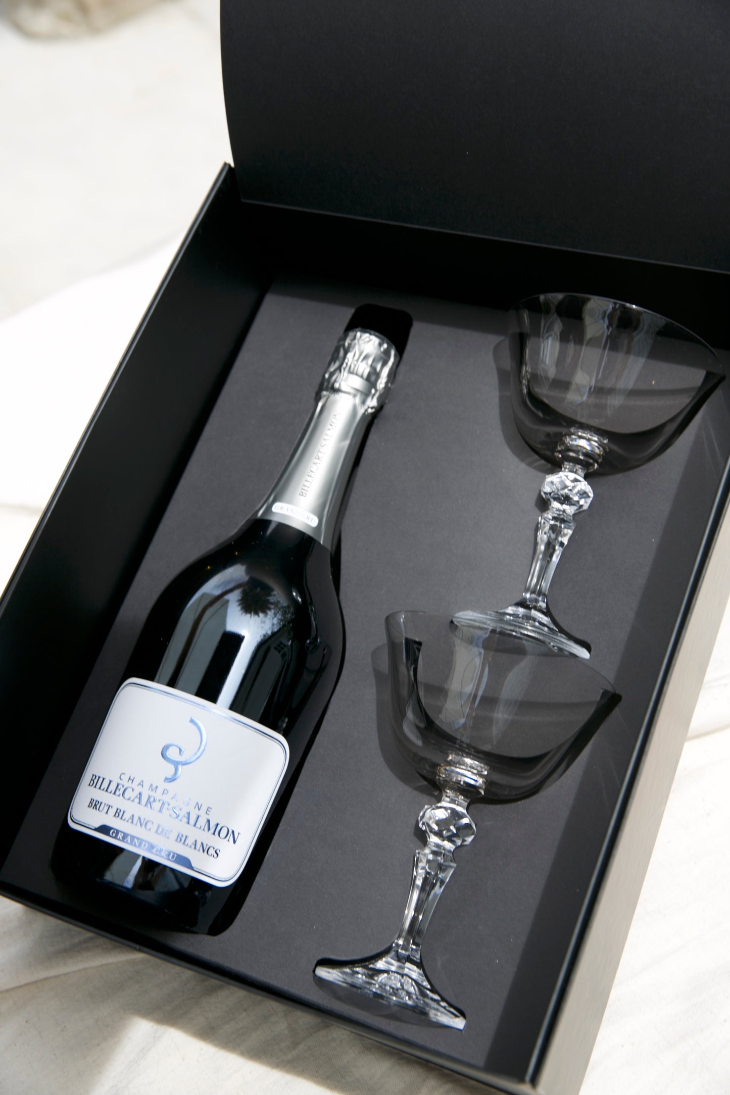 The Billecart Salmon Blanc de Blanc & Coupe Gift