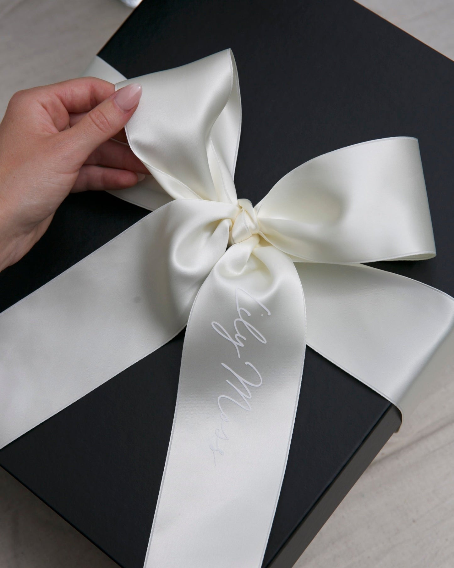 Satin Ribbon Wrapping